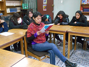 Federico Gana y Patricia Rivas suscitaron interesante diálogo tras lectura en Liceo Paula Jaraquemada