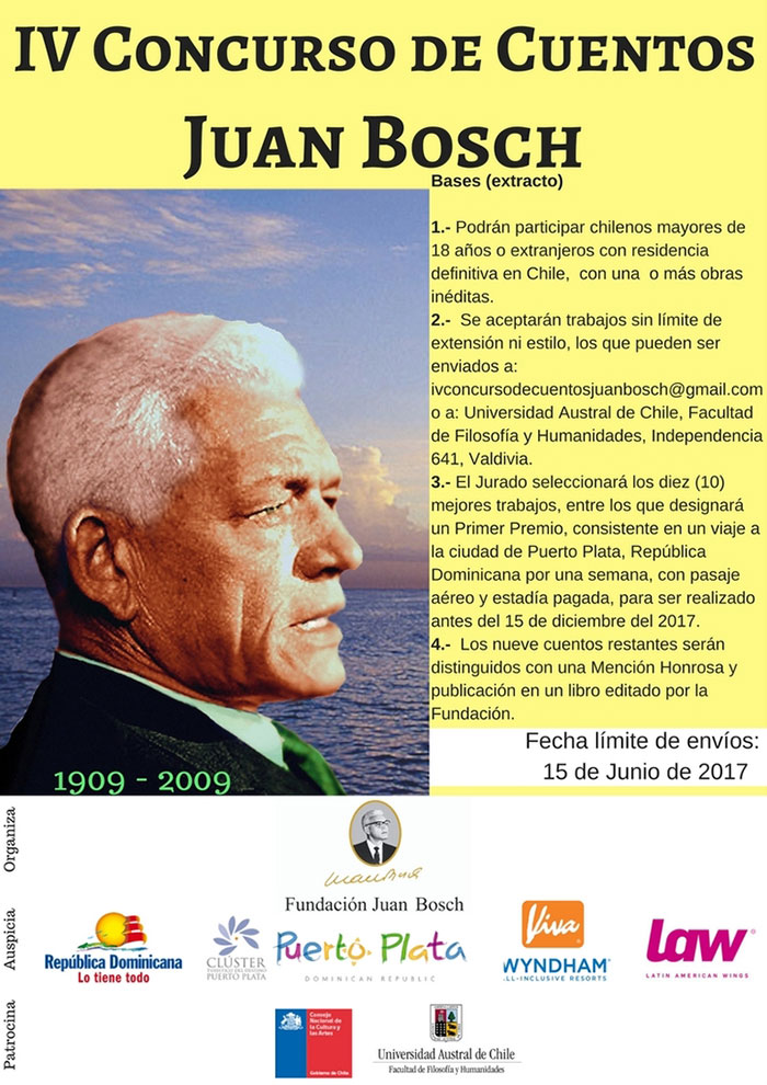 IV Concurso de Cuentos Juan Bosch