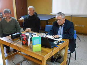 Fabián Cortez y Roger Texier entusiasman a estudiantes del Liceo Juanita Fernández Solar con agradable lectura de sus obras