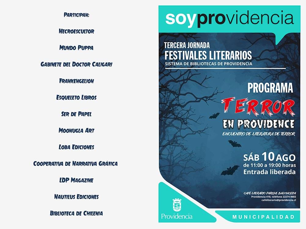 Festival Literario “Terror en Providence”