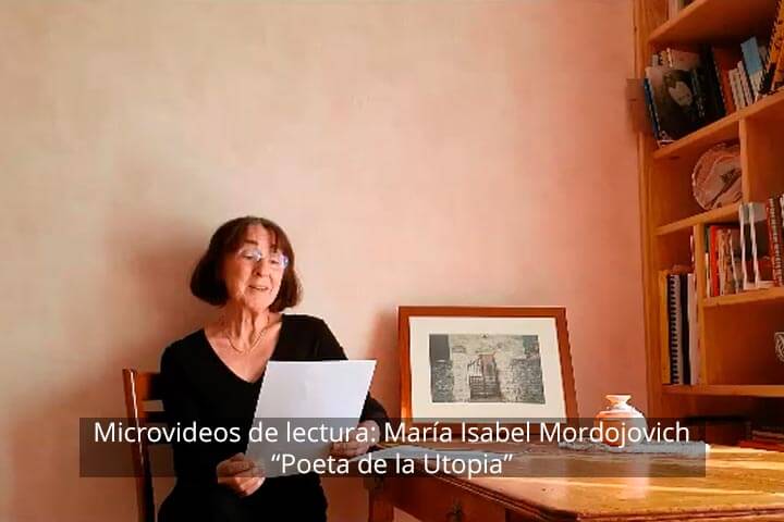 Microvideos de lectura: María Isabel Mordojovich, Poeta de Utopía