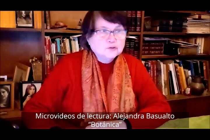 Microvideos de lectura: Alejandra Basualto, Botánica
