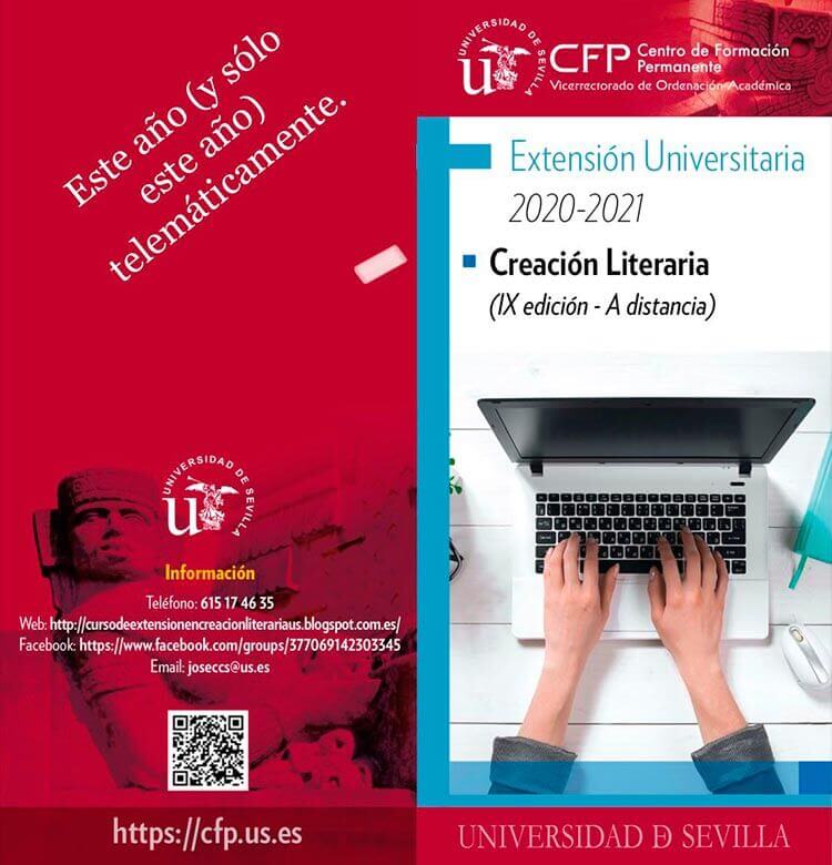 Curso de Creación Literaria en la Universidad de Sevilla