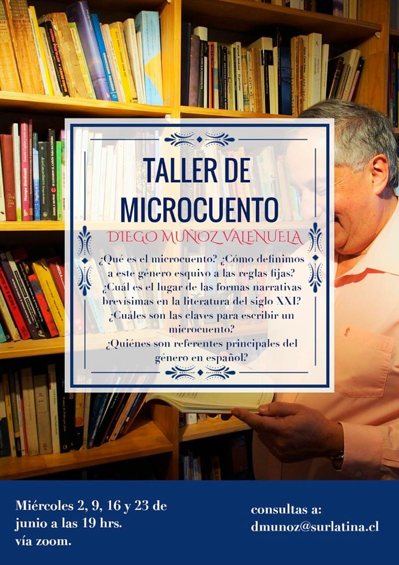 Ya ha partido la inscripción en el Taller de Microcuento. Los cupos son limitados en cada versión