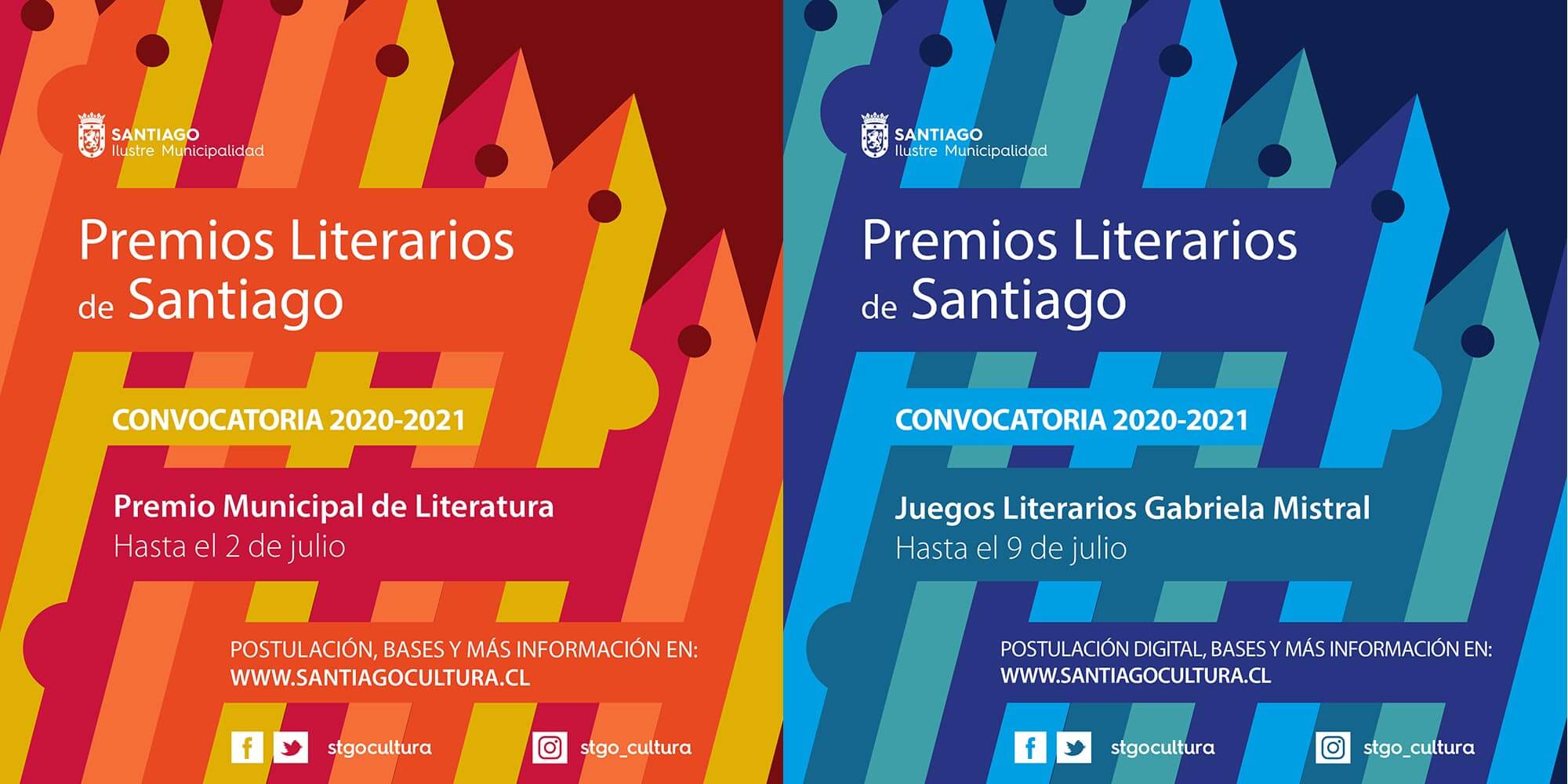 Los Premios Literarios de Santiago abren su convocatoria 2020-2021