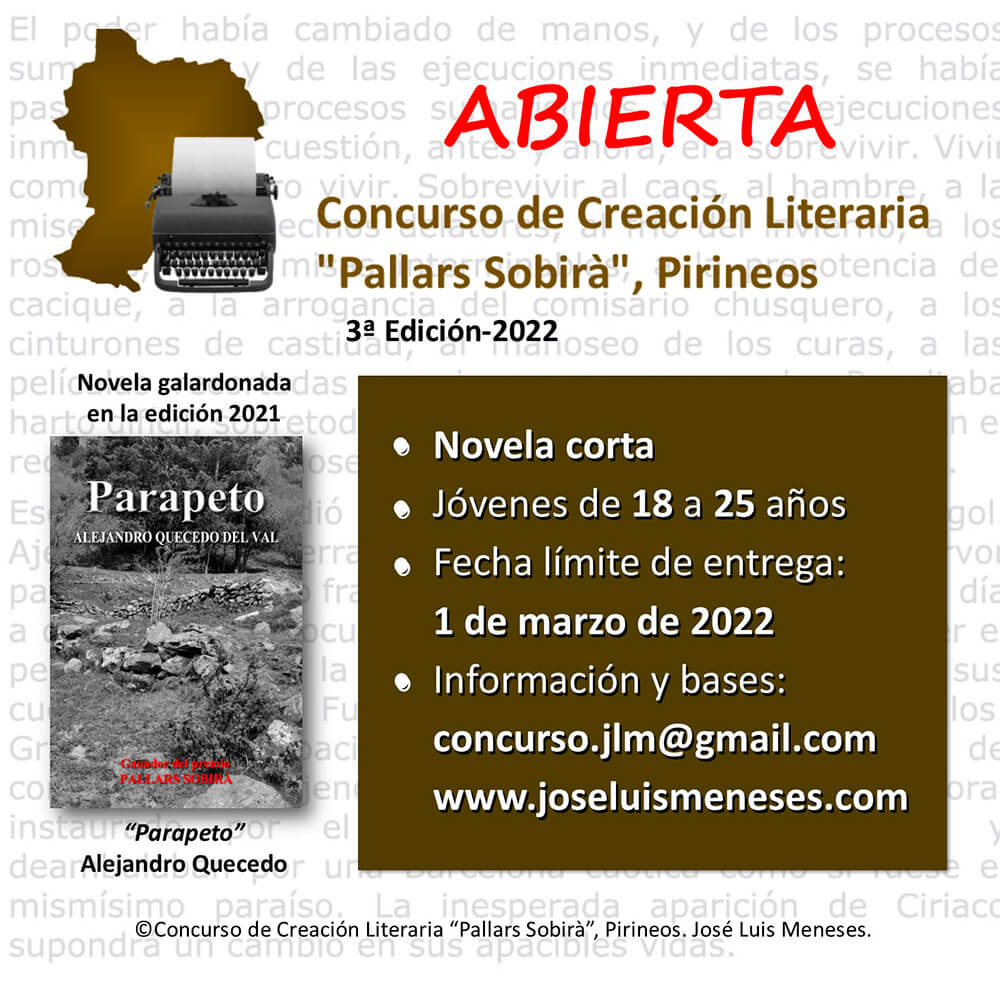 Concurso Literario «Pallars Sobirà»