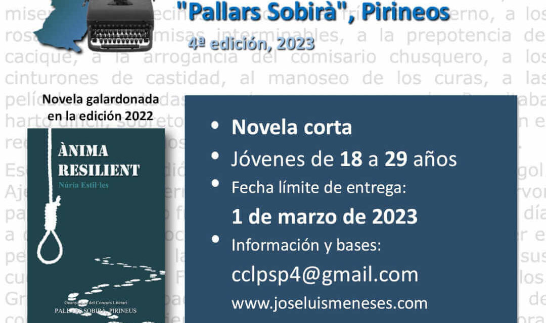 Concurso literario Pallars Sobirà