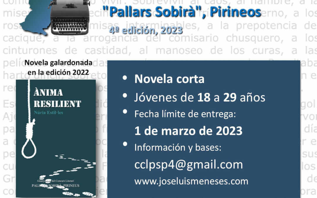 Concurso literario Pallars Sobirà