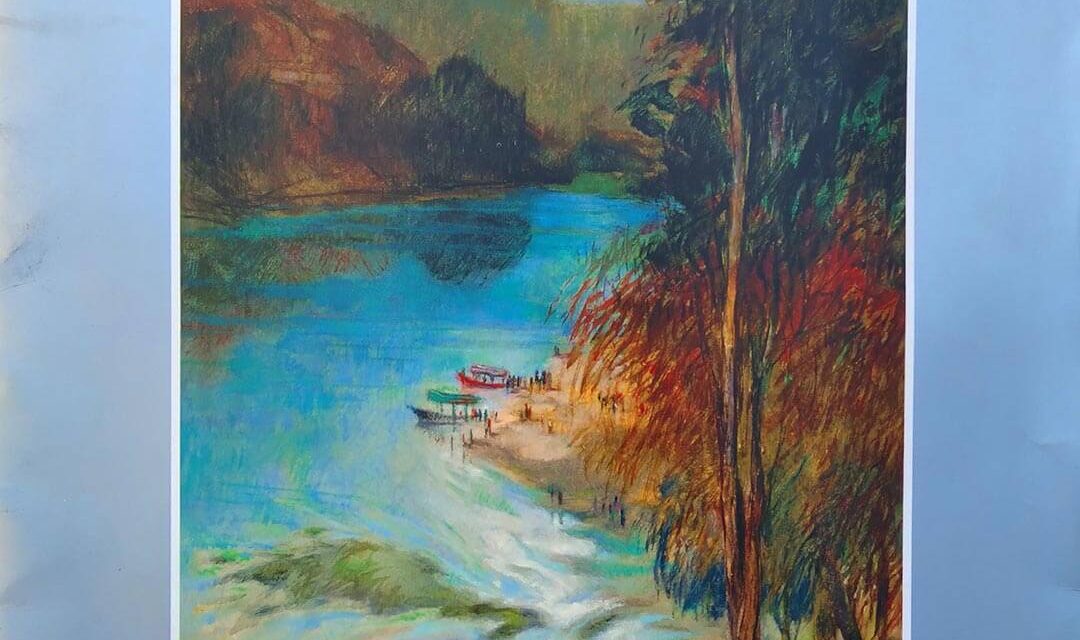 ÁLBUM DEL PINTOR ORLANDO MELLADO Y VISIONES DEL RÍO CLARO