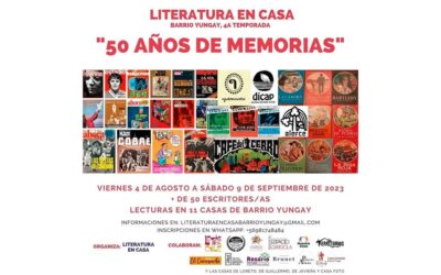 LITERATURA EN CASA: 50 AÑOS DE MEMORIAS