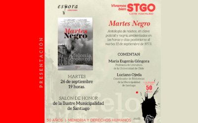 PRESENTACIÓN DEL LIBRO  MARTES NEGRO