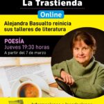 La escritora Alejandra Basualto reinicia su TALLER DE POESÍA 2024