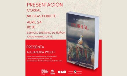 Presentación de la novela de terror de Nicolás Poblete «Corral»