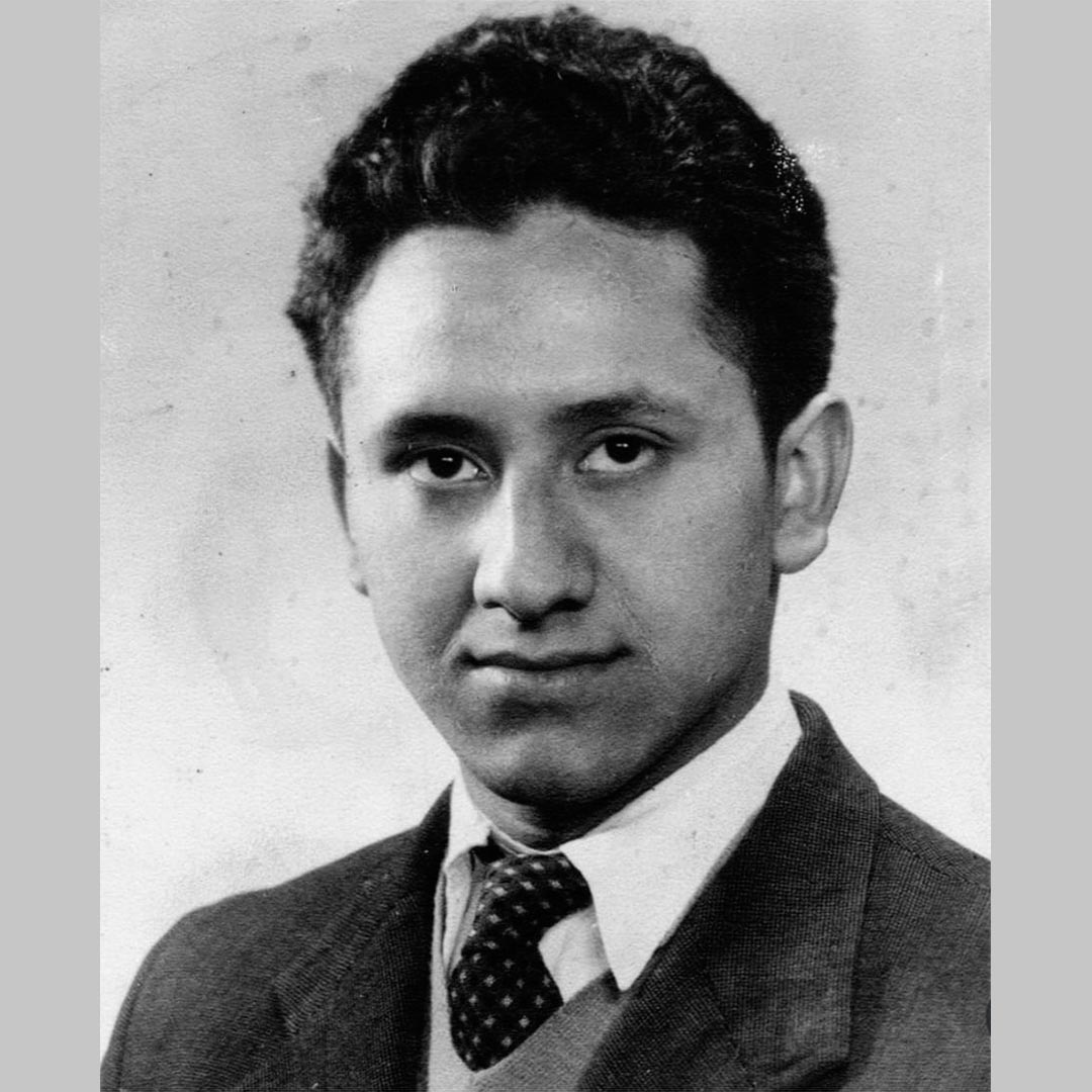 Un joven Víctor Hugo Castro 