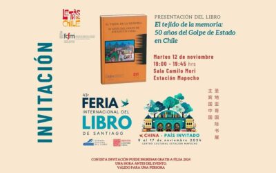 Lanzamiento del libro «El tejido de la memoria»