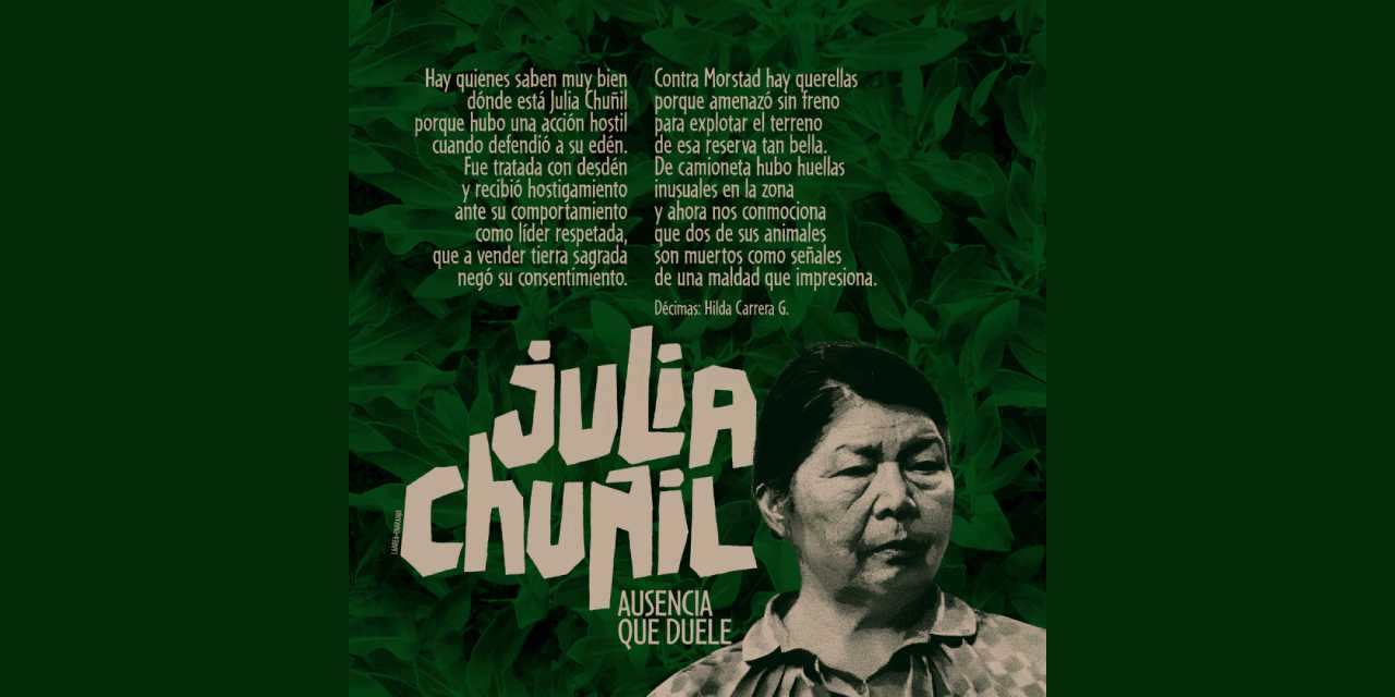 Recordando a Julia Chuñil Catricura: