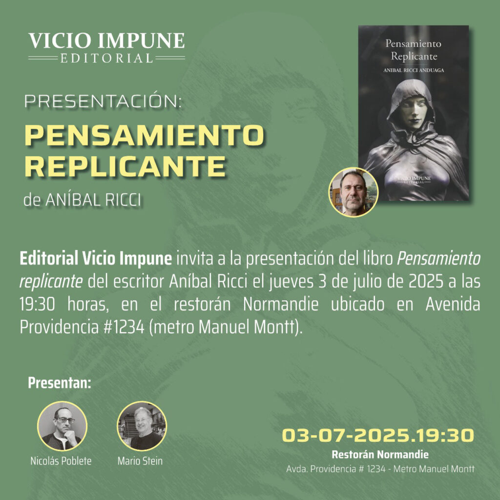 Invitación lanzamiento Pensamiento Replicante