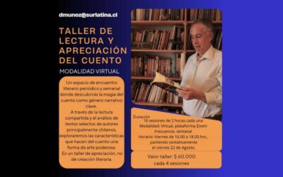 TALLER DE LECTURA Y APRECIACIÓN DEL CUENTO MODALIDAD VIRTUAL