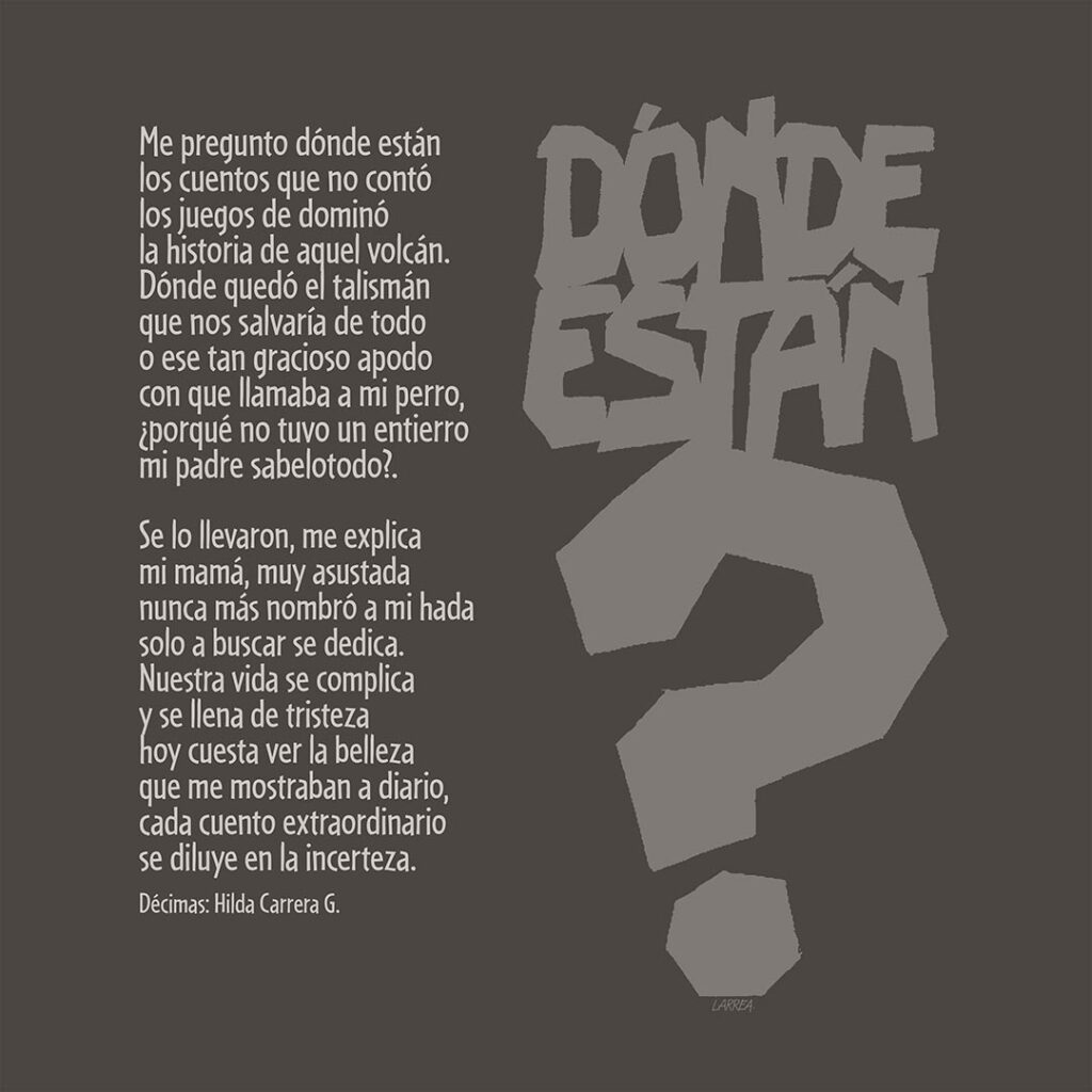 ¿Dónde están?