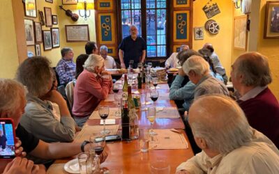 Cena de celebración del Premio Nacional de Literatura