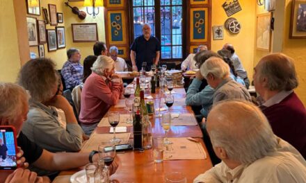 Cena de celebración del Premio Nacional de Literatura