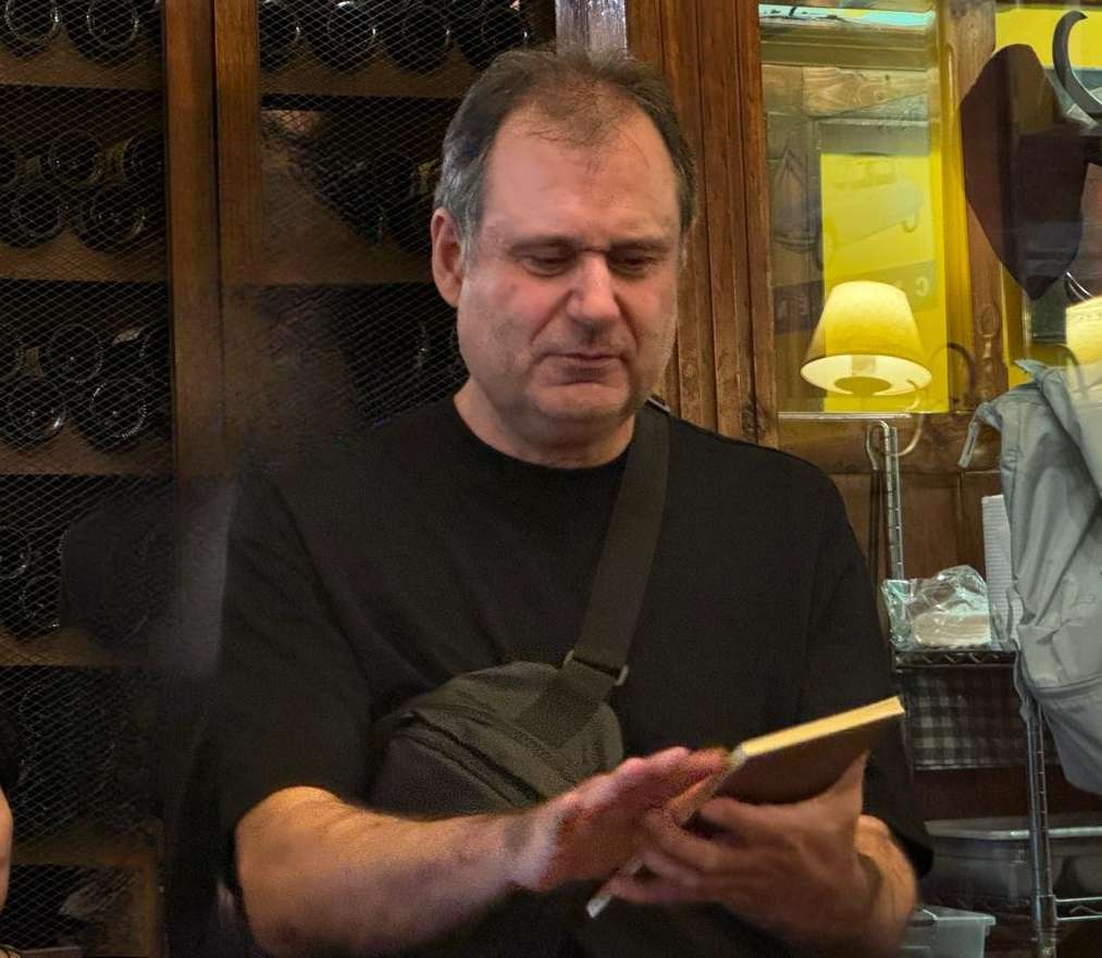 El autor Aníbal Ricci