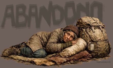 Décima de Hilda Carrera y gráfica de Vicente Larrea