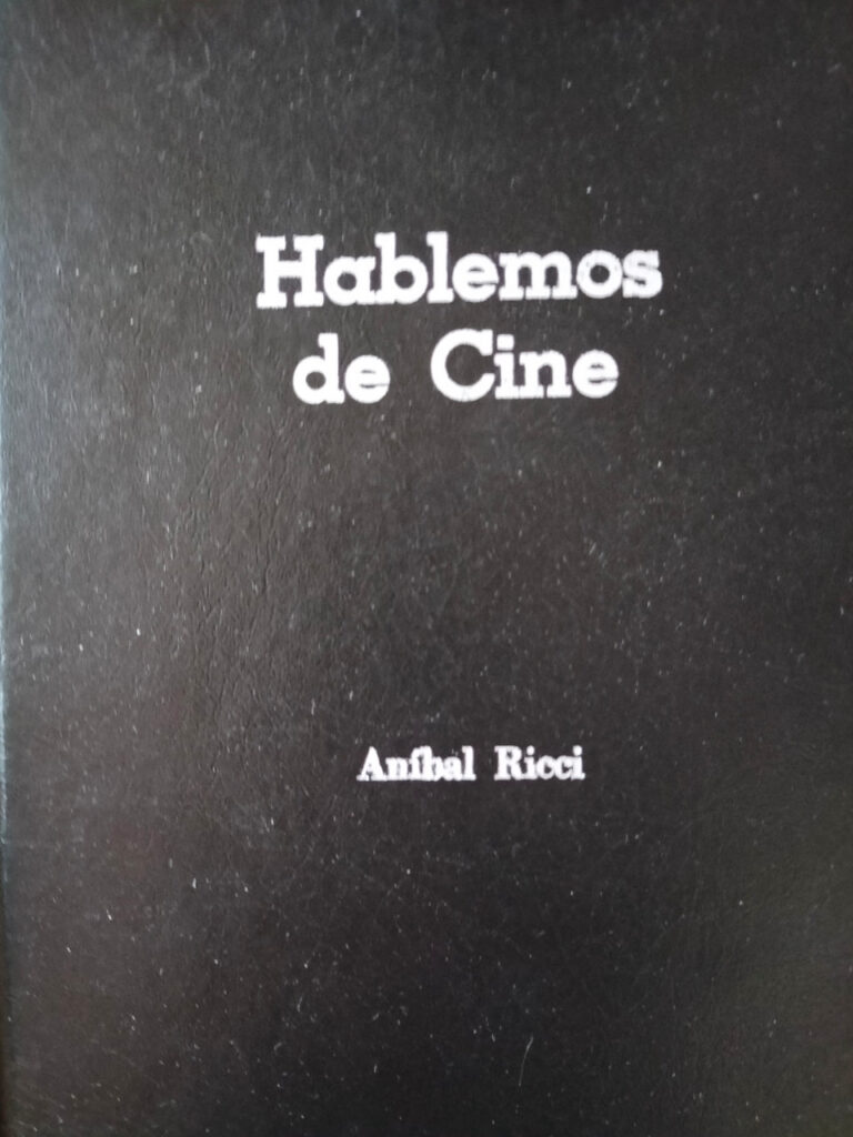 “Hablemos de cine”, de Aníbal Ricci