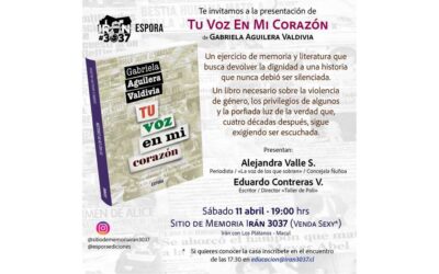 Presentación libro «Tu voz en mi corazón»