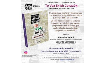 Presentación libro «Tu voz en mi corazón»