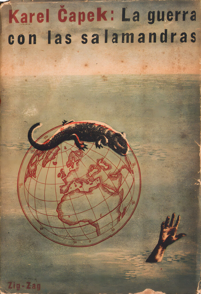 La guerra con las salamandras