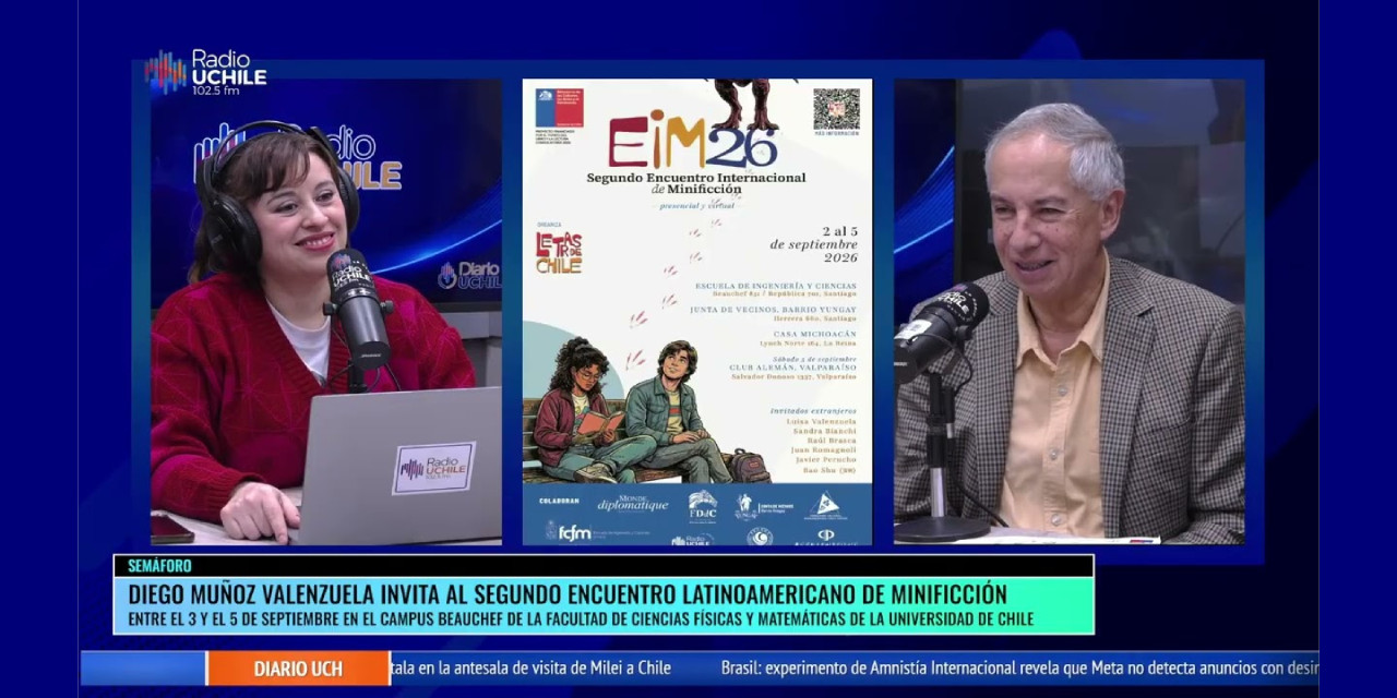 Entrevista radial a Diego Muñoz Valenzuela